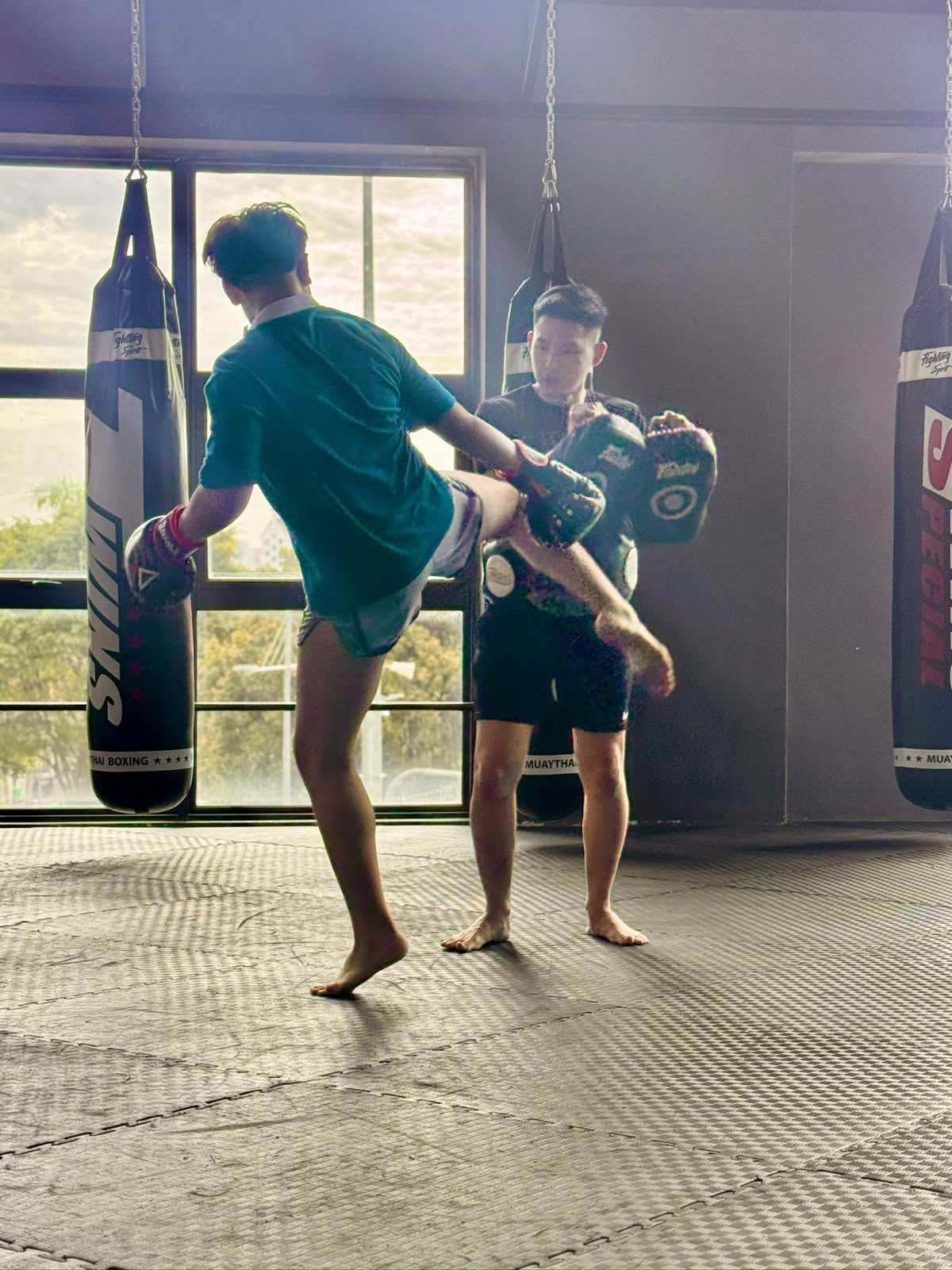 Kick training milestone